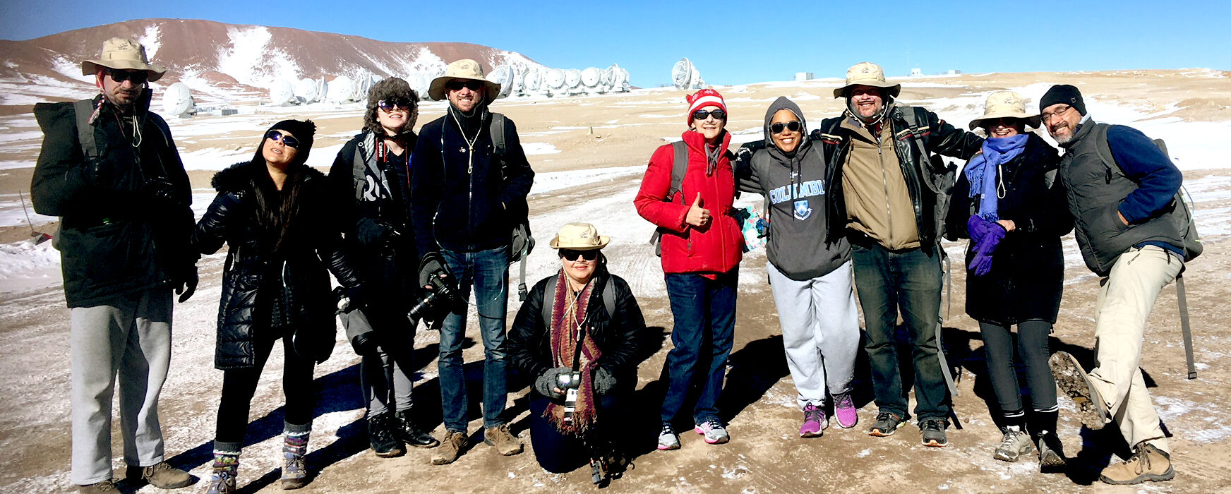 New ACEAP astronomic expedition visits ALMA