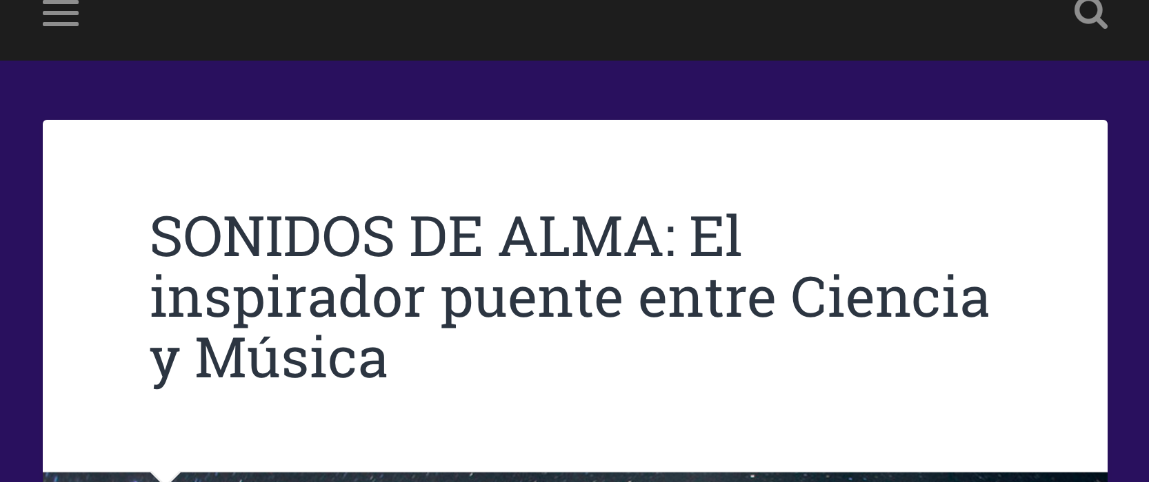 Sonidos de ALMA: El inspirador puente entre ciencia y música