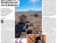 La historiadora que sigue la huella del sol en el desierto