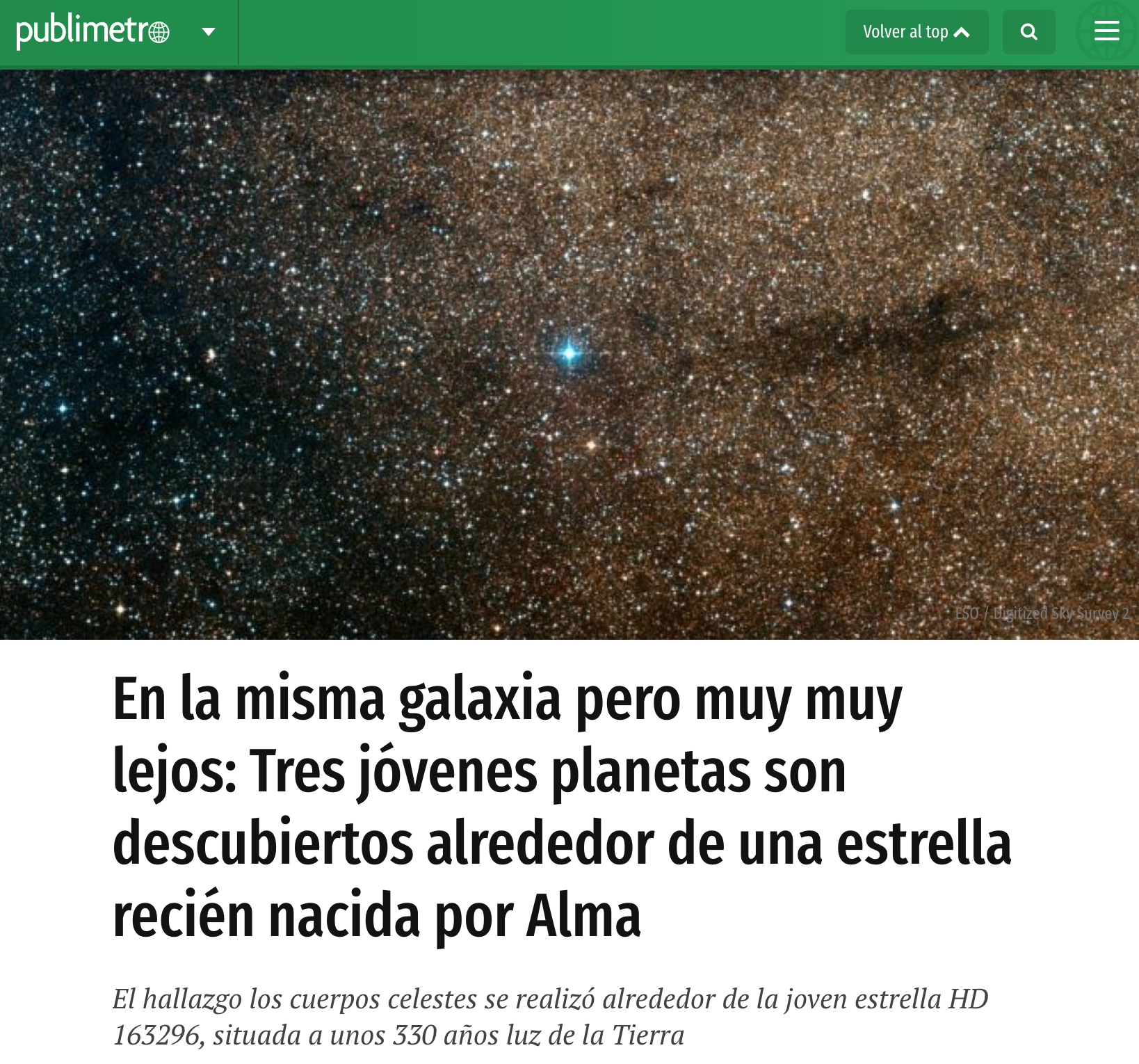 En la misma galaxia pero muy muy lejos: Tres jóvenes planetas son descubiertos…