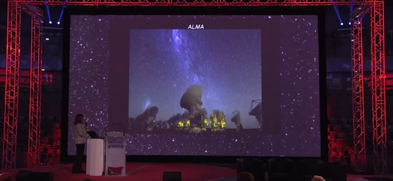 Inspiradora charla sobre ALMA en Europa