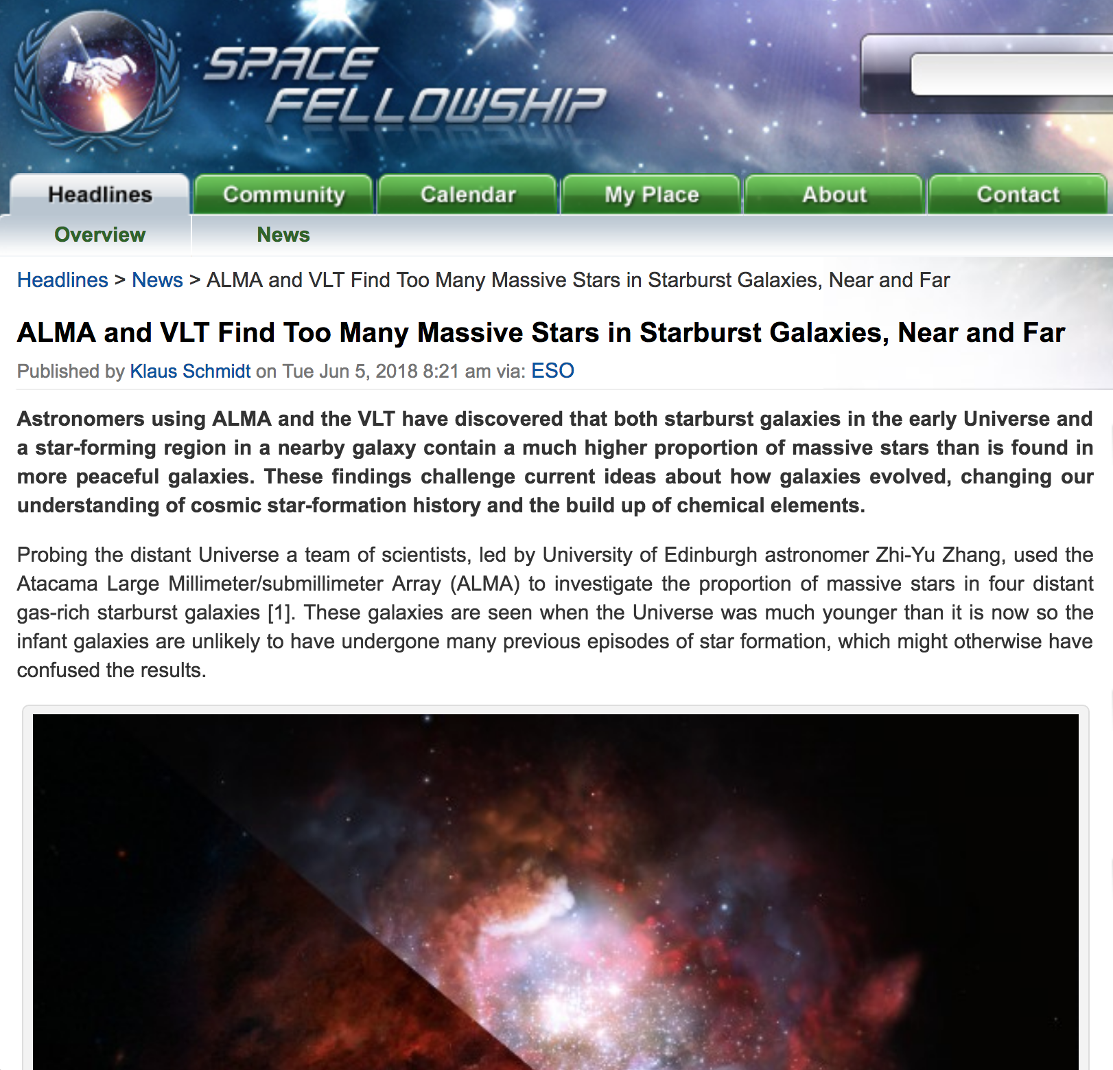 ALMA and VLT find too many massive stars in starburst galaxies, near and far