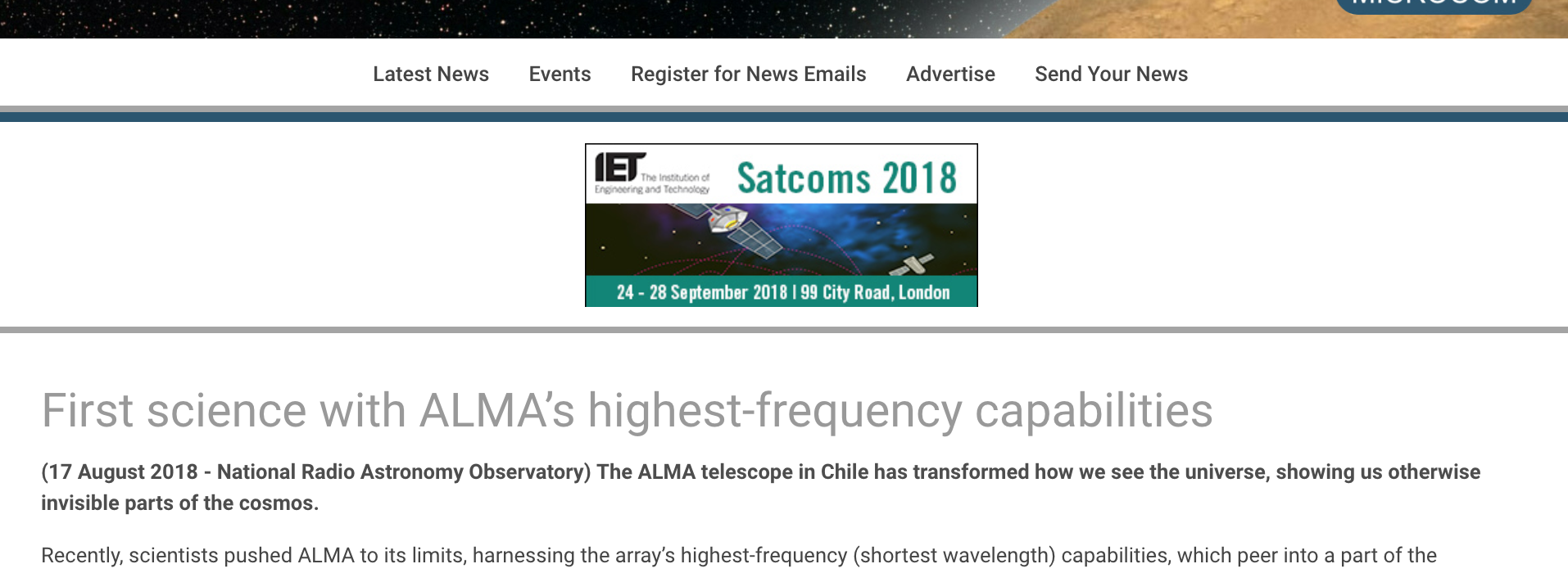First science with ALMA’s highest-frequency capabilities