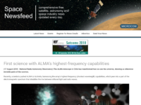 First science with ALMA’s highest-frequency capabilities