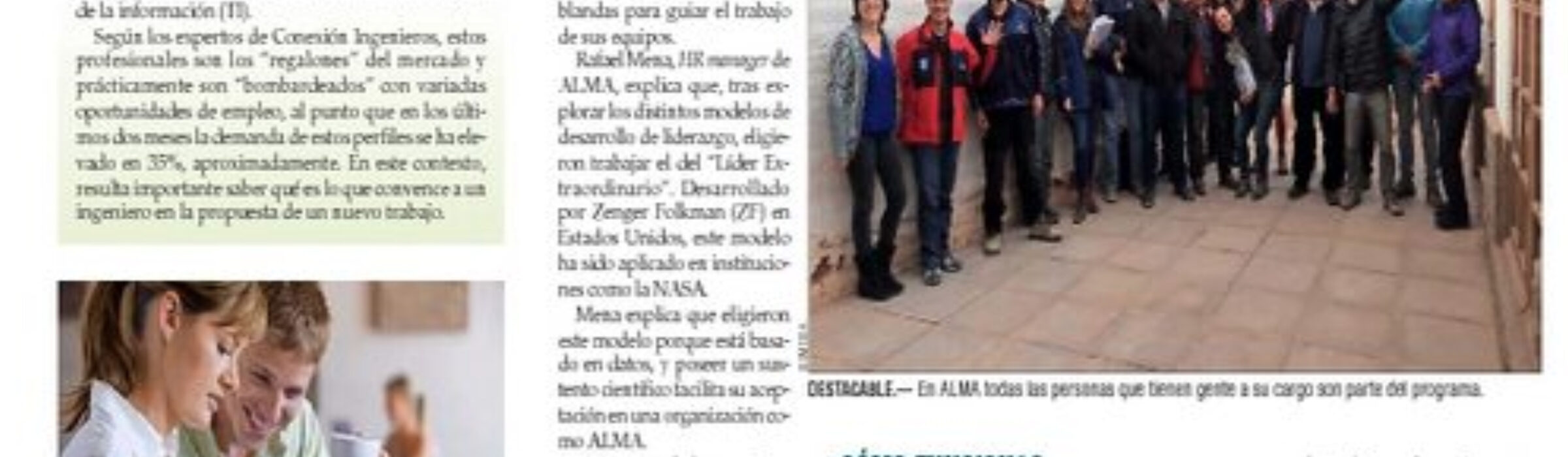 ALMA brinda coaching a sus líderes usando un modelo con sustento científico