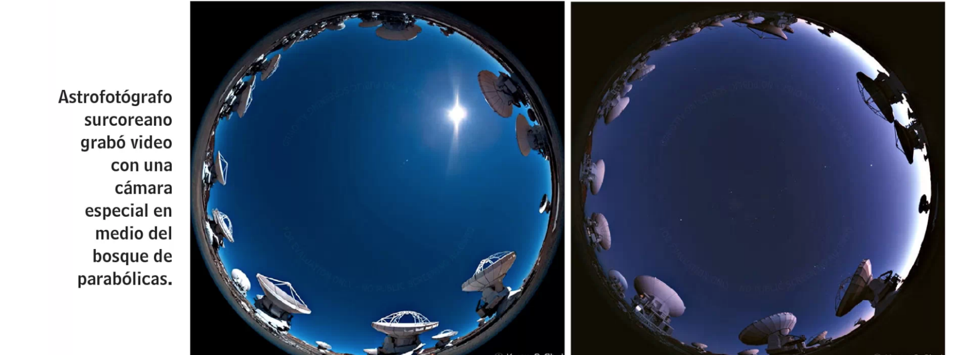 Maravilloso time-lapse del cielo en el Observatorio ALMA