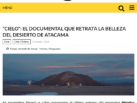 “Cielo”: El documental que retrata la belleza del desierto de Atacama