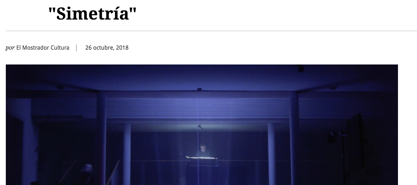 Grandes centros de investigación científica lanzan programa de residencias artísticas "Simetría"