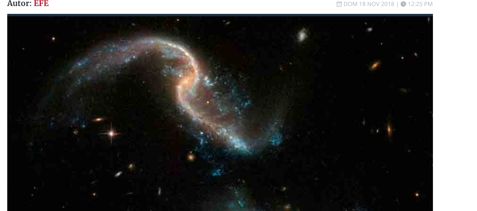 Astrónomos chilenos encuentran relación entre choque de galaxias y voracidad de agujeros negros