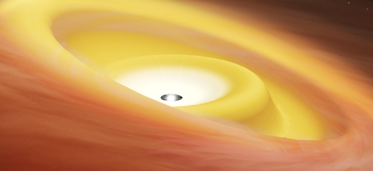 ALMA Discover Early Protostar With a Warped Disk