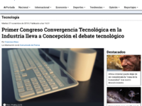 En Concepción se realiza Primer Congreso Convergencia Tecnológica en la Industria