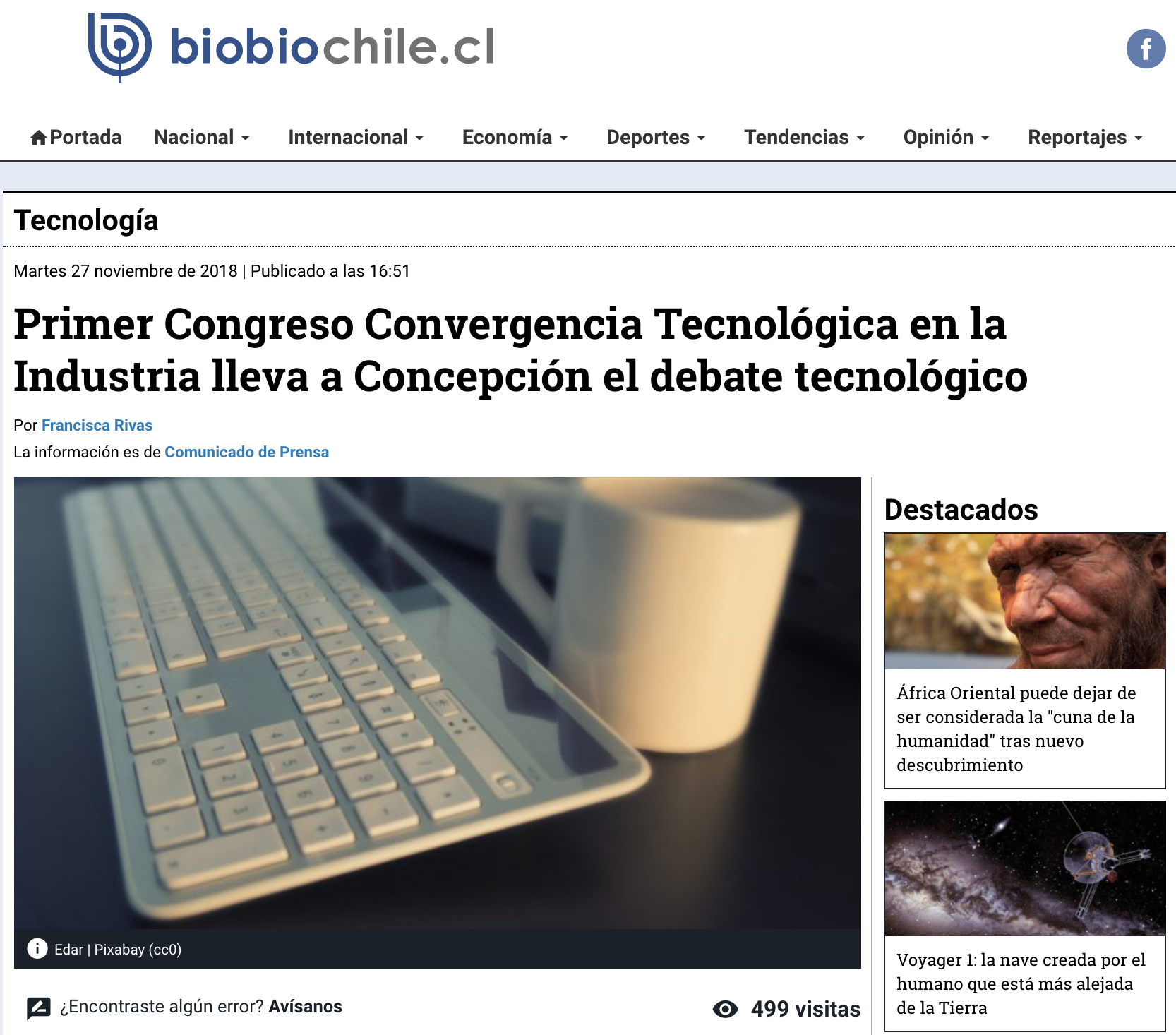 En Concepción se realiza Primer Congreso Convergencia Tecnológica en la Industria