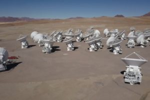 Drone flight around ALMA antennas (13-min Reel)