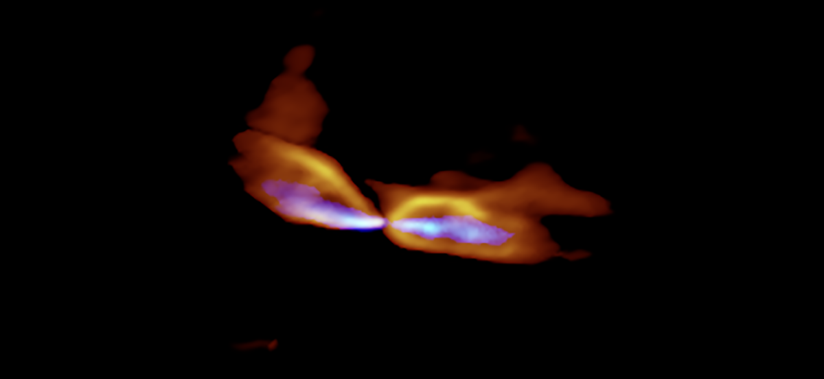 ALMA Differentiates Two Birth Cries from a Single Star