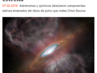 Observaciones realizadas en ALMA permitieron descubrir anillo de sal alrededor de joven estrella