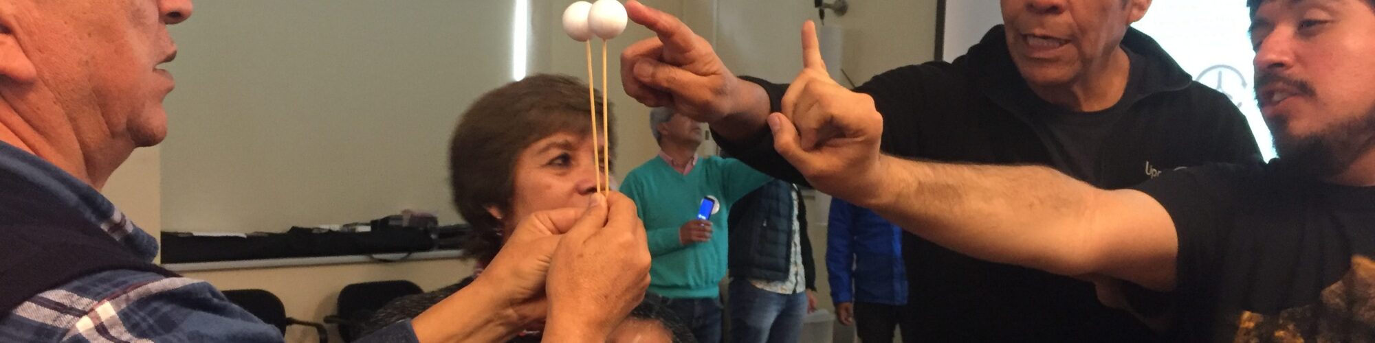 Teachers near ALMA learn eclipse-related activities