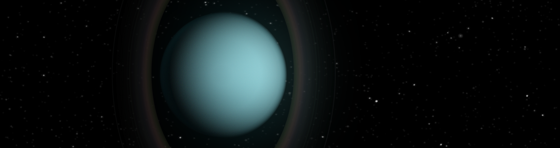 Anillos planetarios de Urano brillan en luz fría