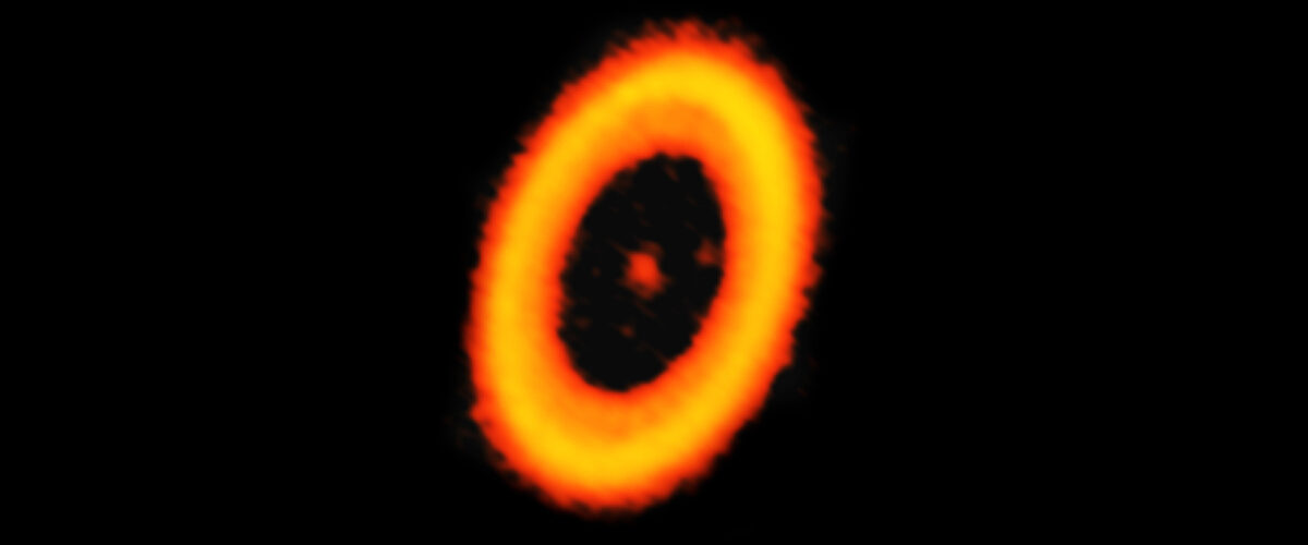 “Moon Forming” Circumplanetary Disk Discovered around Young Planet in Distant Star System