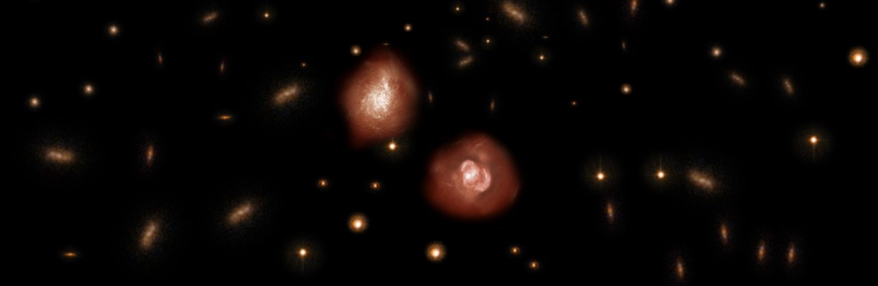 ALMA identifica antepasados oscuros de galaxias elípticas masivas