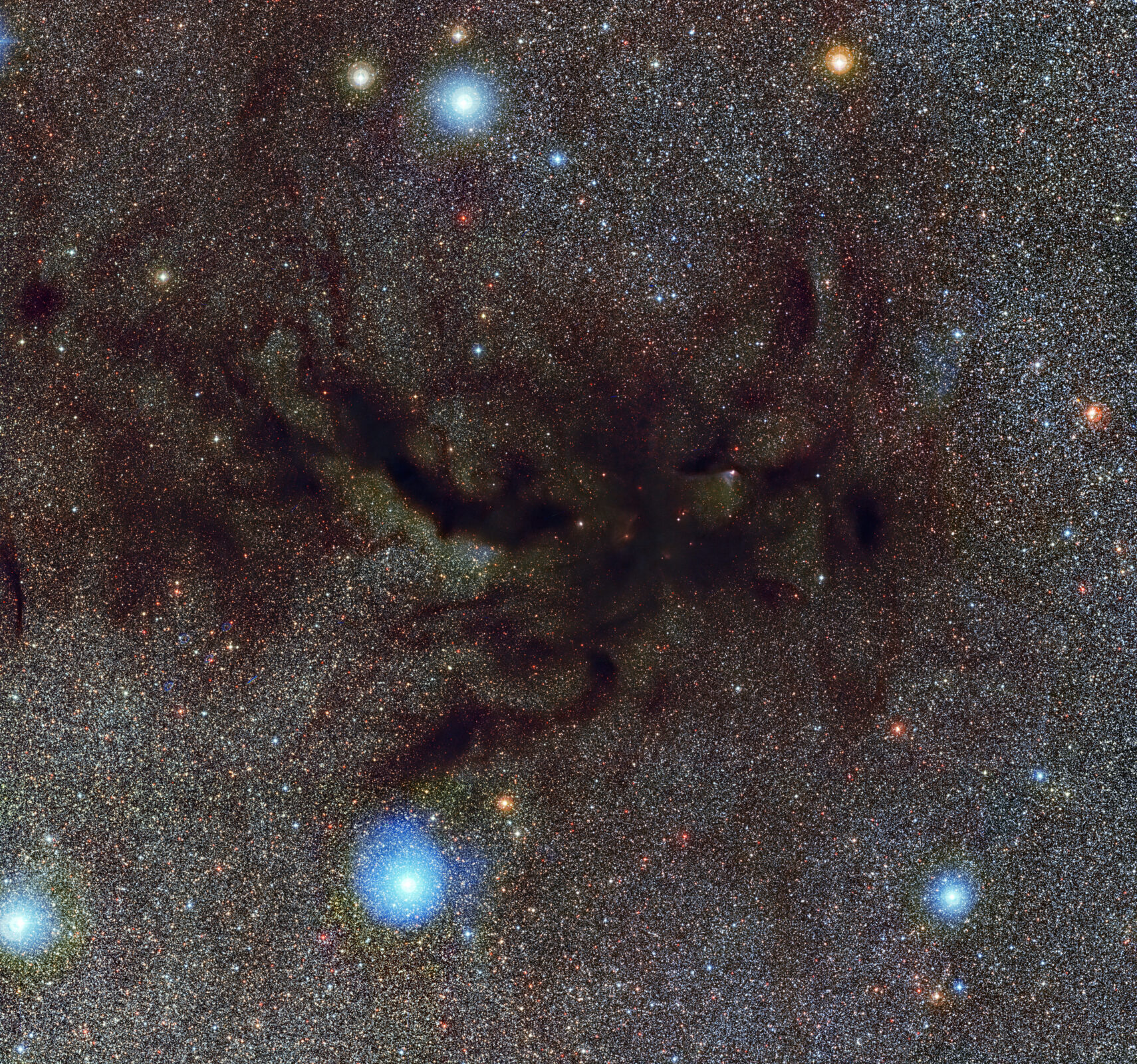 The mouthpiece of the Pipe Nebula