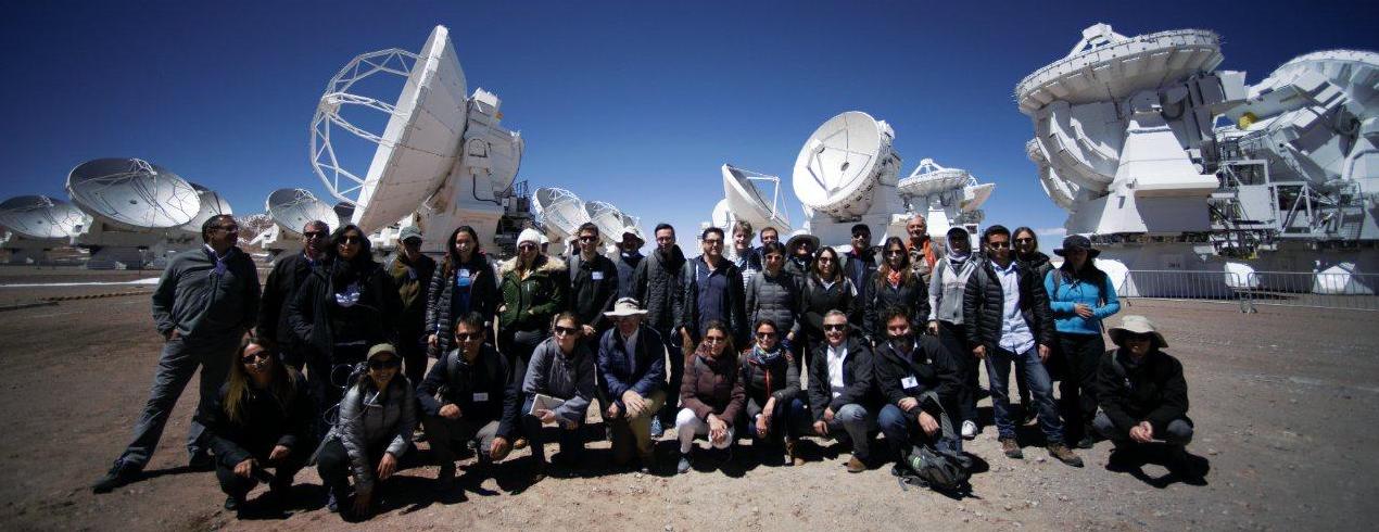 Data Observatory Members Celebrate First Year of Operations with visit to ALMA