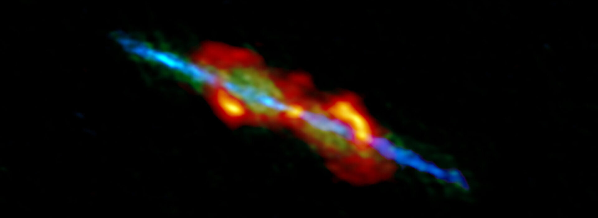 ALMA Spots Metamorphosing Aged Star