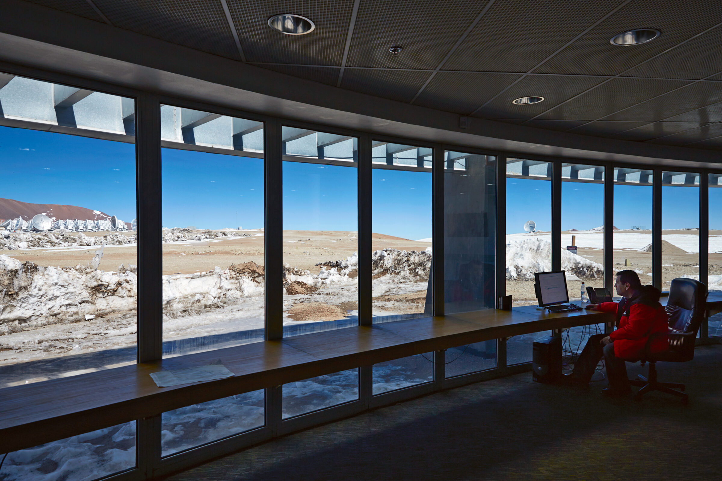 Ubicado a unos 5000 metros sobre el nivel del mar