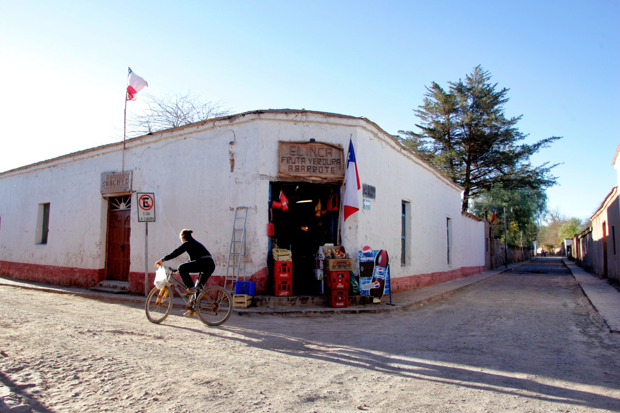 Typical scene from the town of San Pedro de Atacama