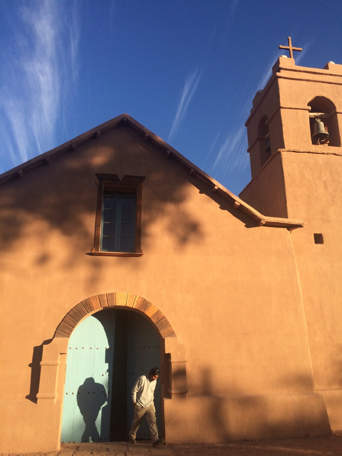 La tradicional iglesia de San Pedro de Atacama
