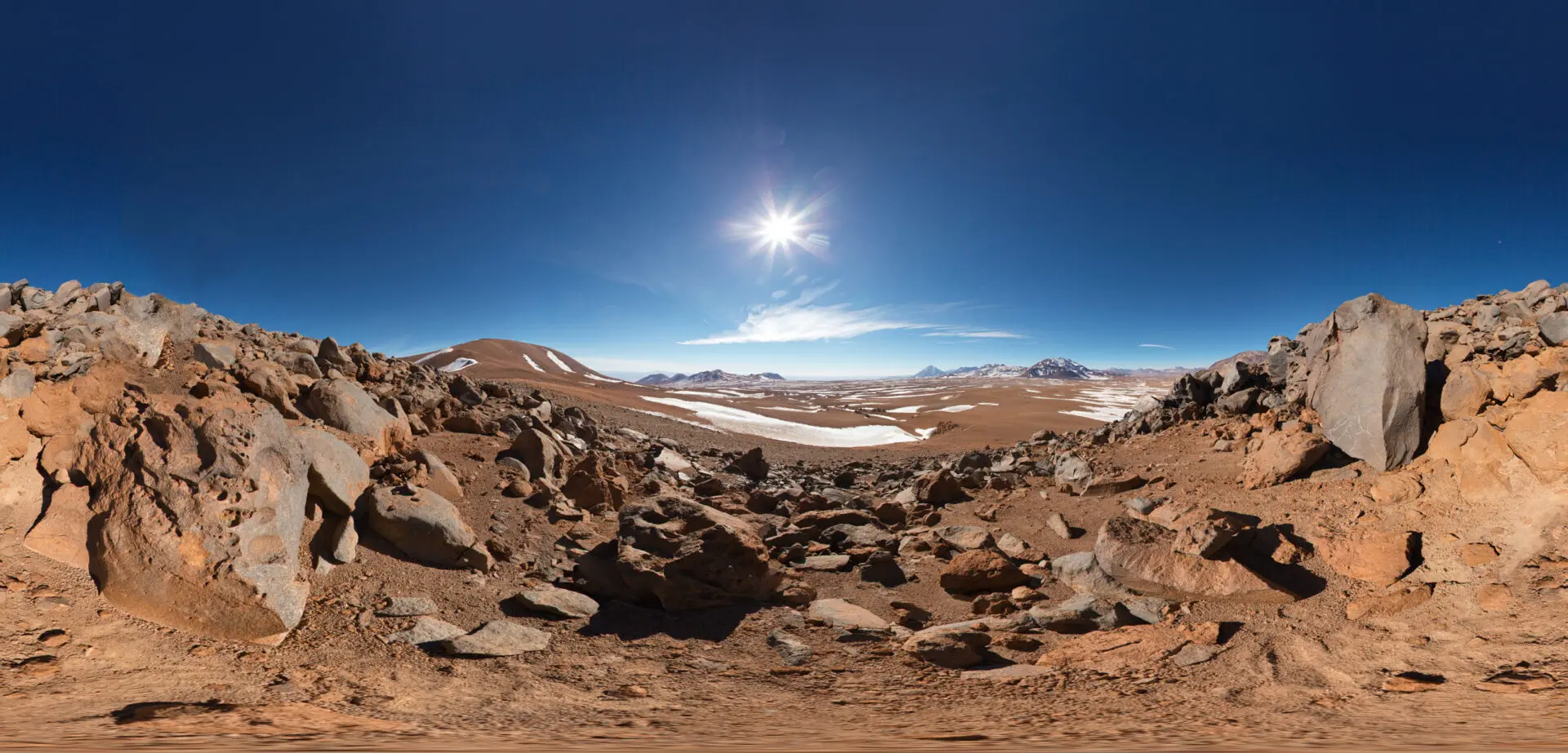 Impressive 360 degree panorama 