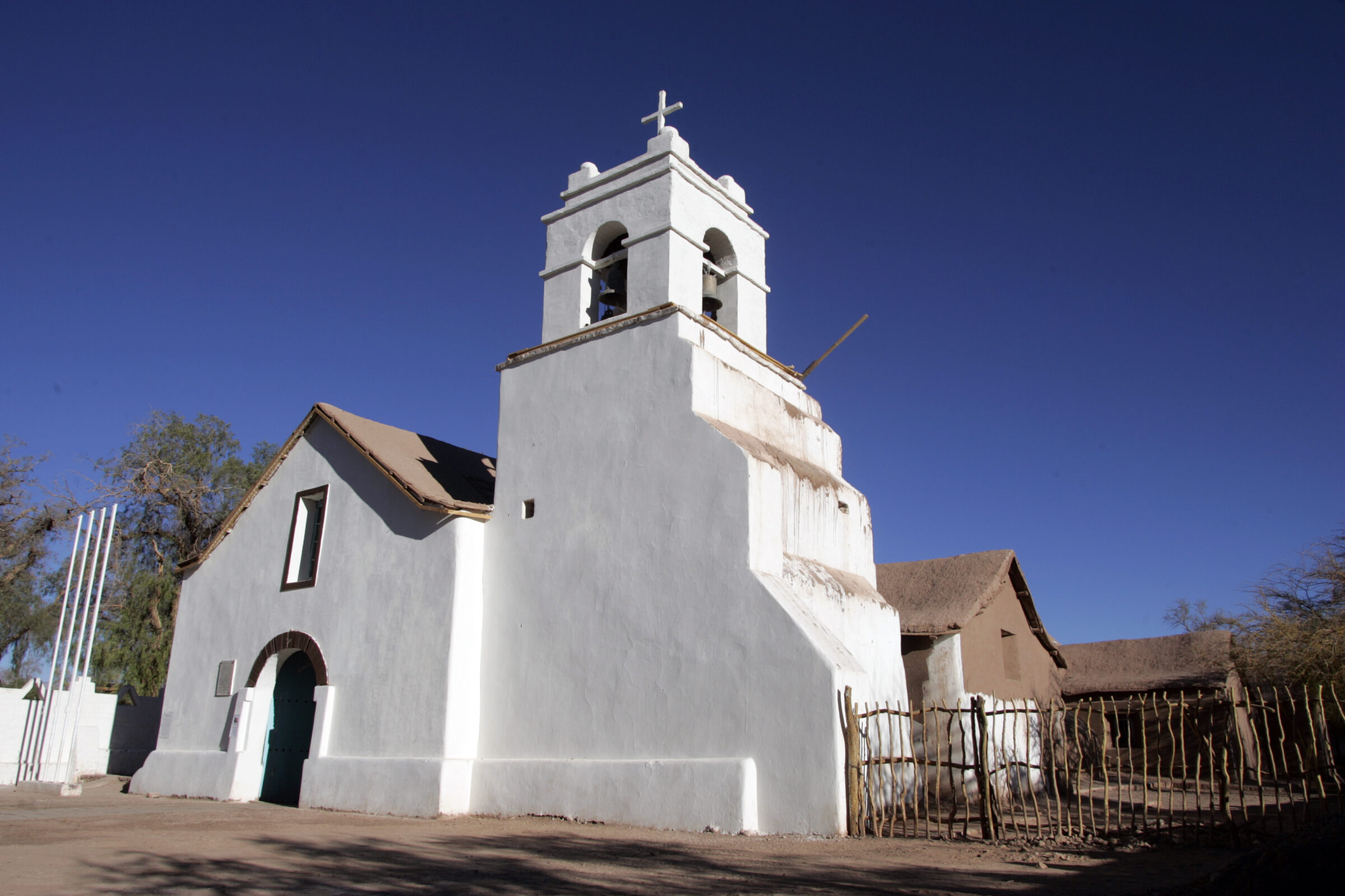 Traditional church of San Pedro de Atacama