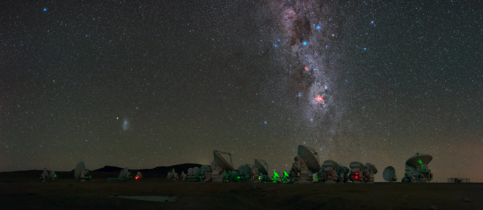 ALMA, on the Chajnantor Plateau