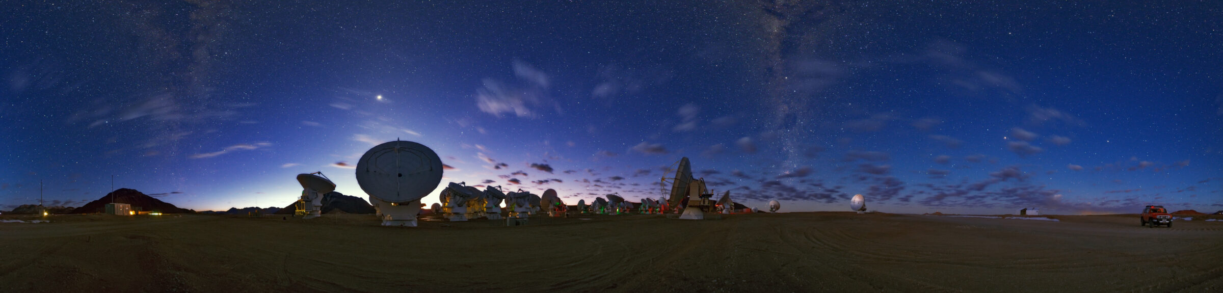 Un panorama de 360 ​​grados de ALMA