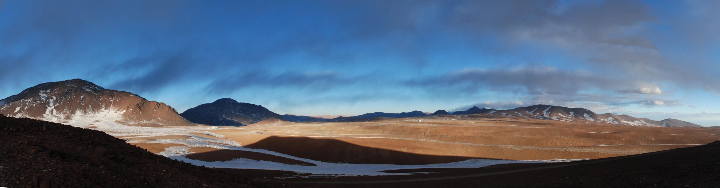 Panoramic view of the Chajnantor Plateau