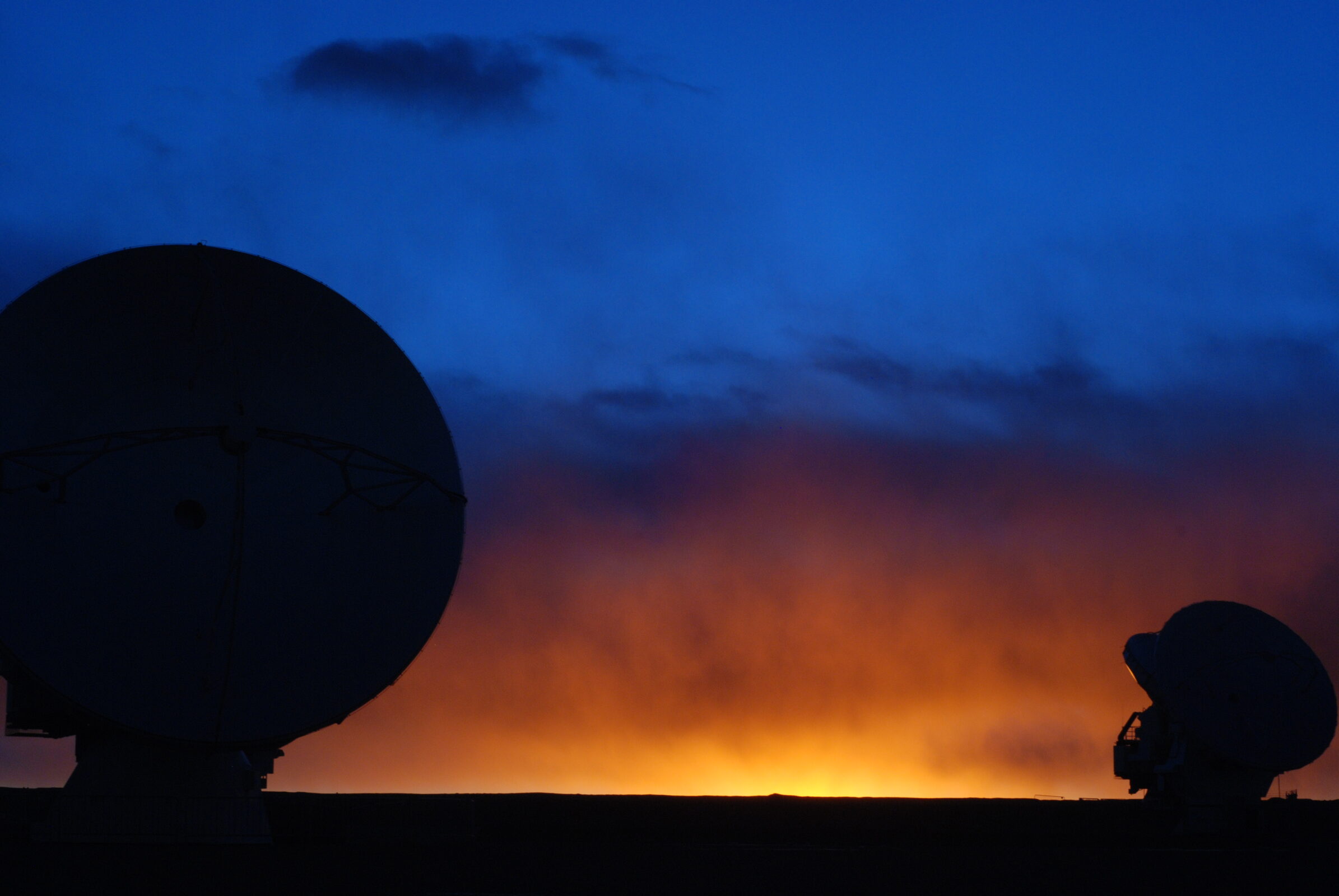 ALMA antennas.