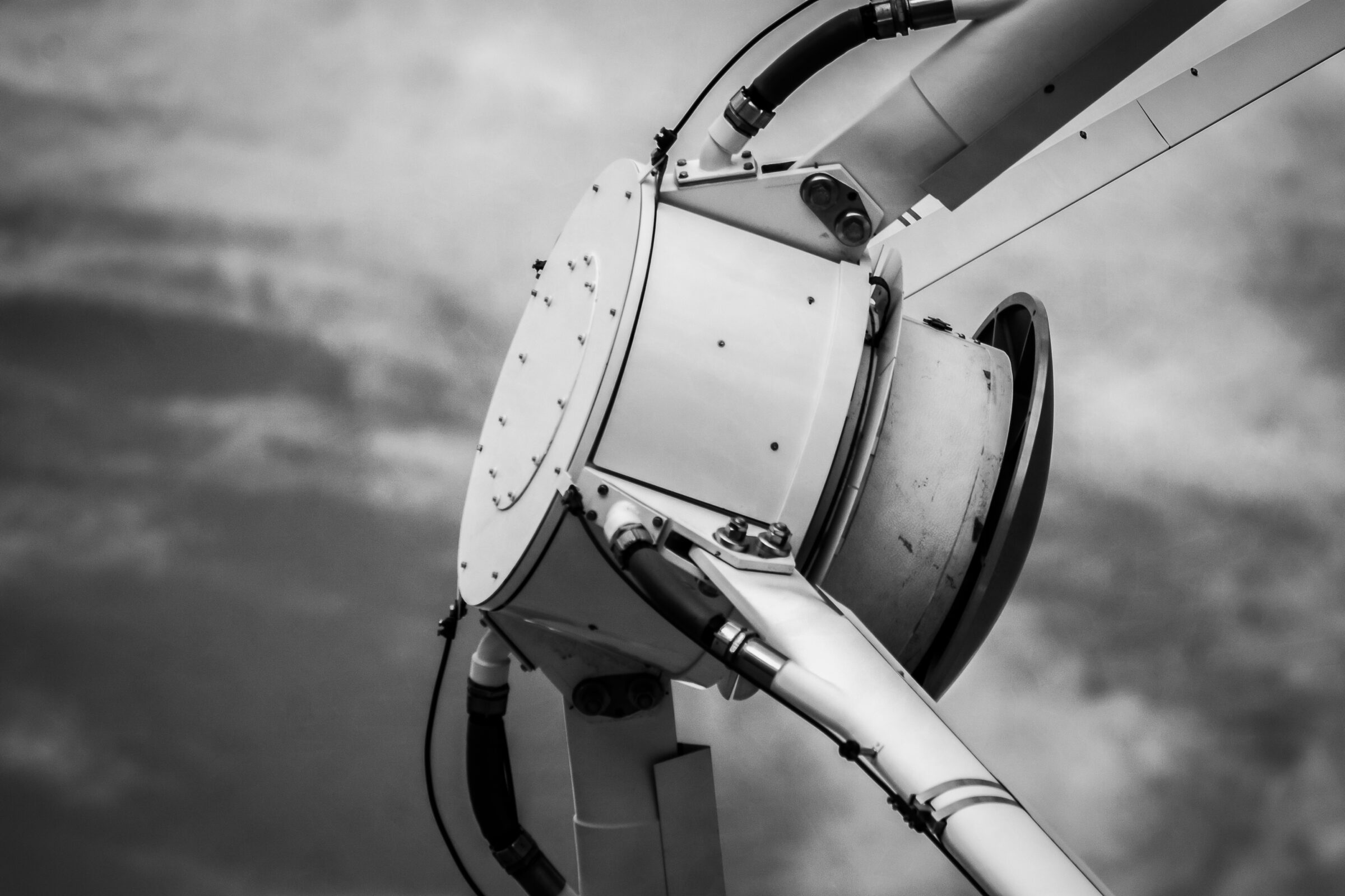 Sub reflector de antena ALMA.