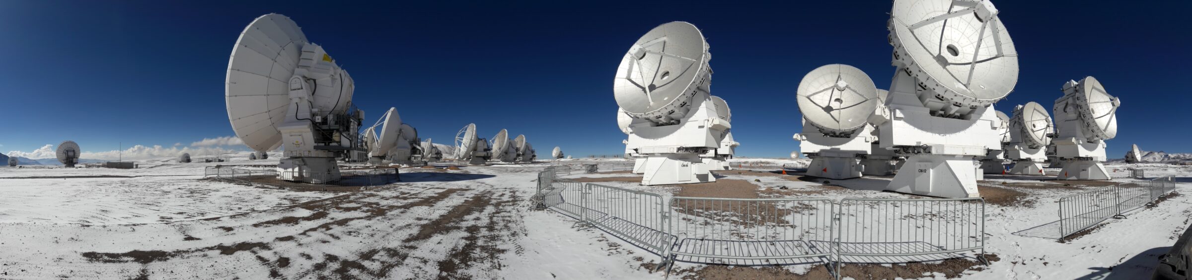 La nieve ha regresado a las alturas de Chajnantor