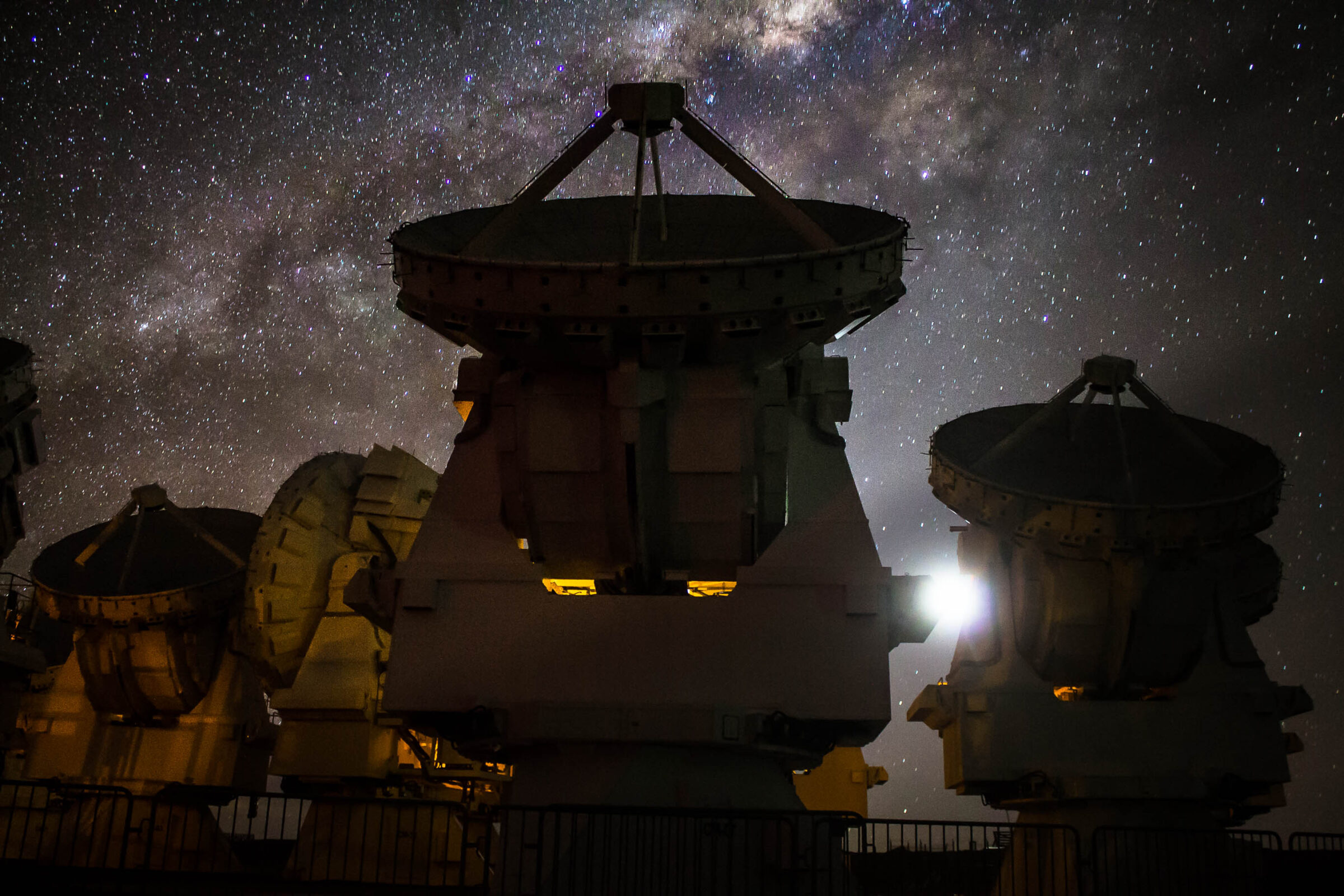 7 meter/diameter antennas.