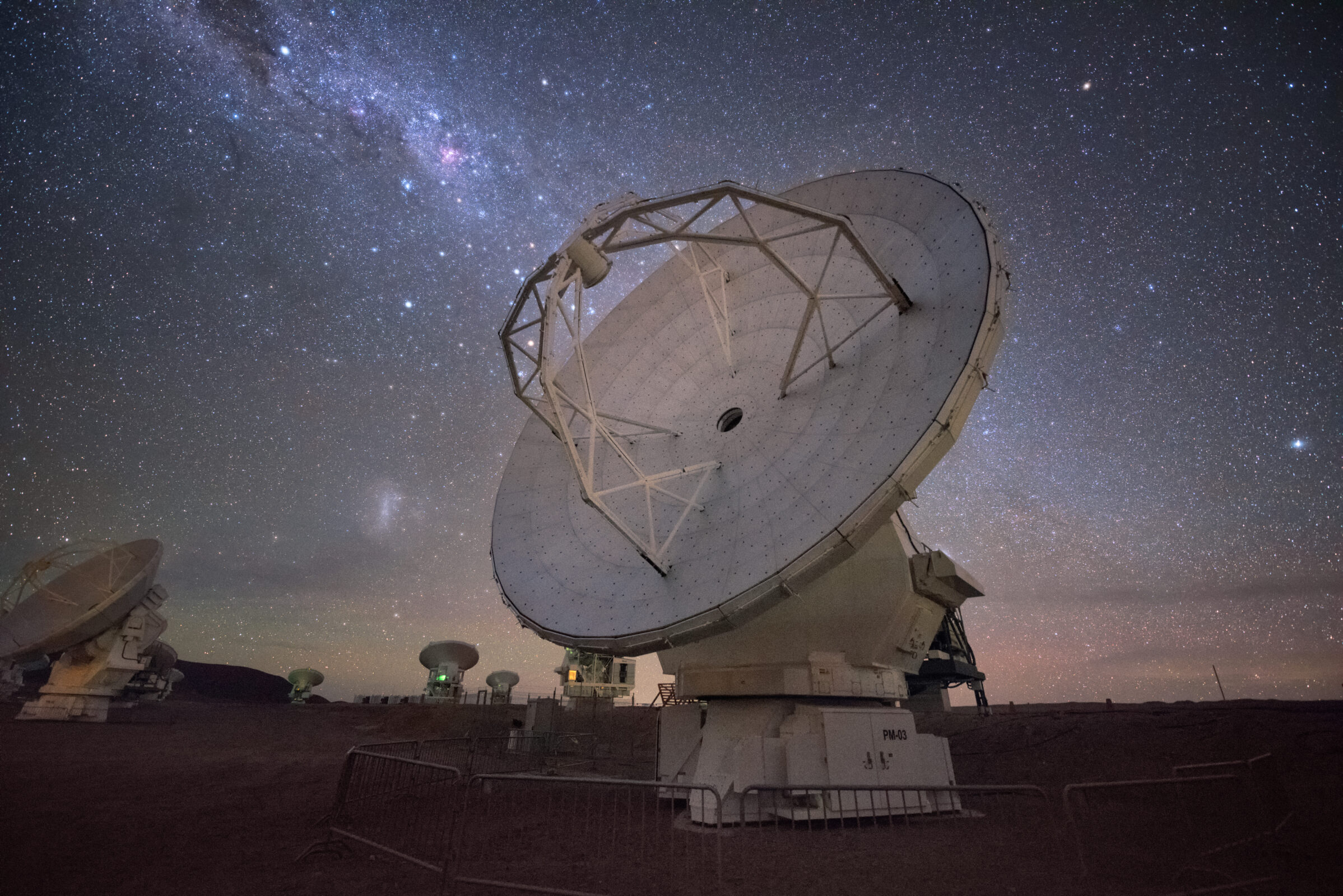 ALMA Milky Way alignment