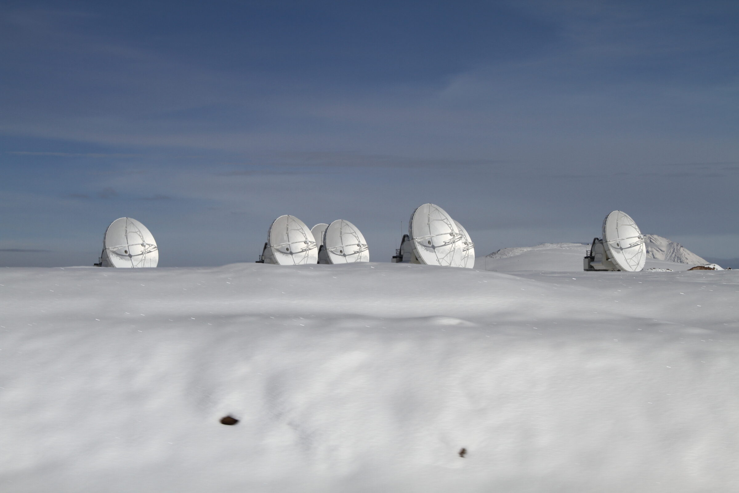 Vista de las antenas de ALMA
