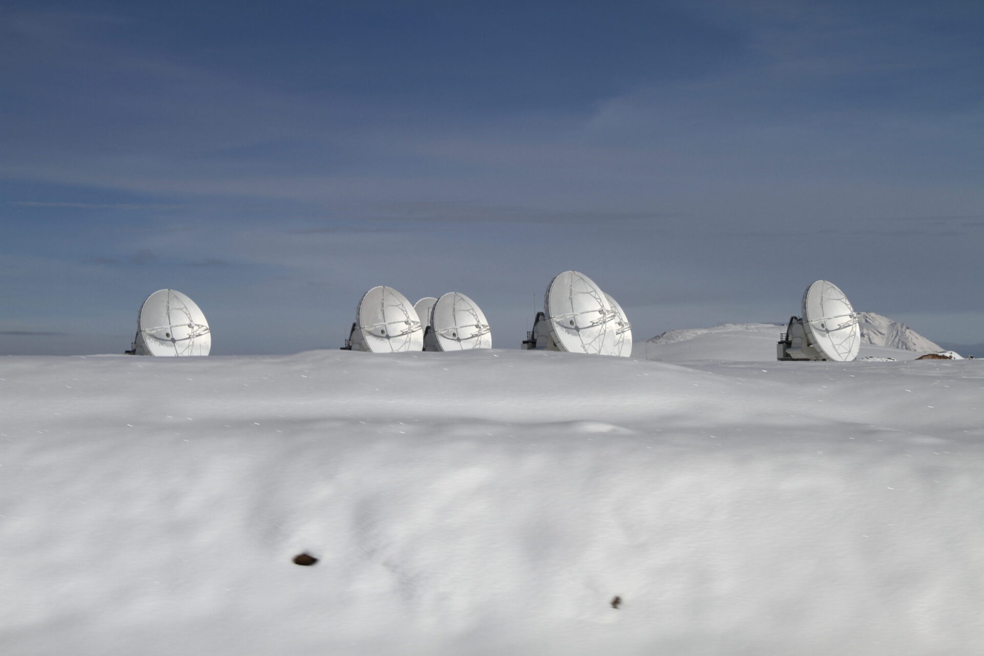 Vista de las antenas de ALMA