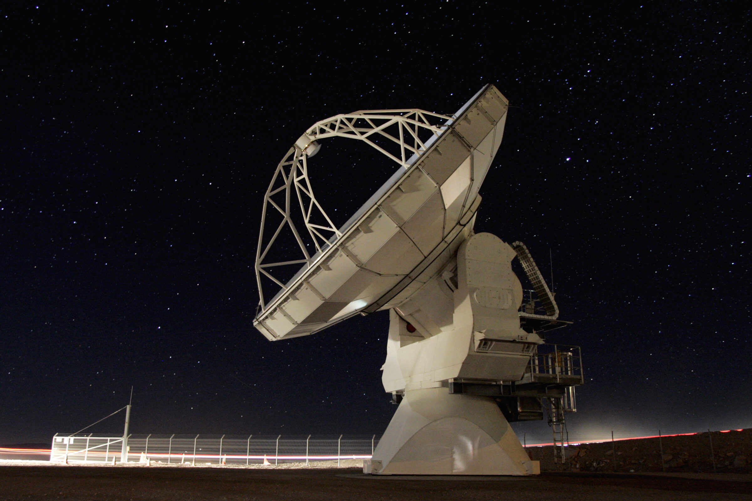 Antenna being tested