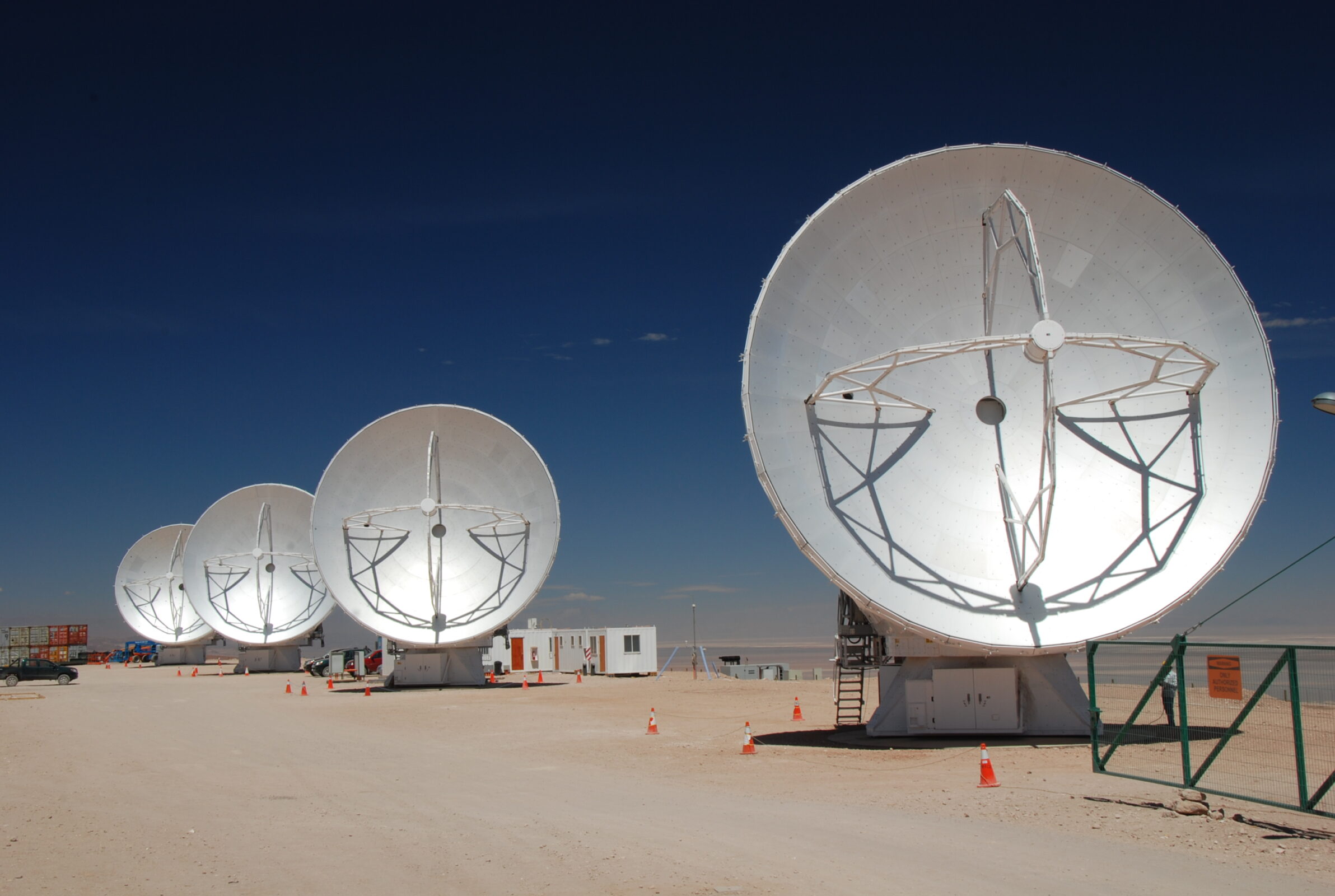 Antenas que se prueban