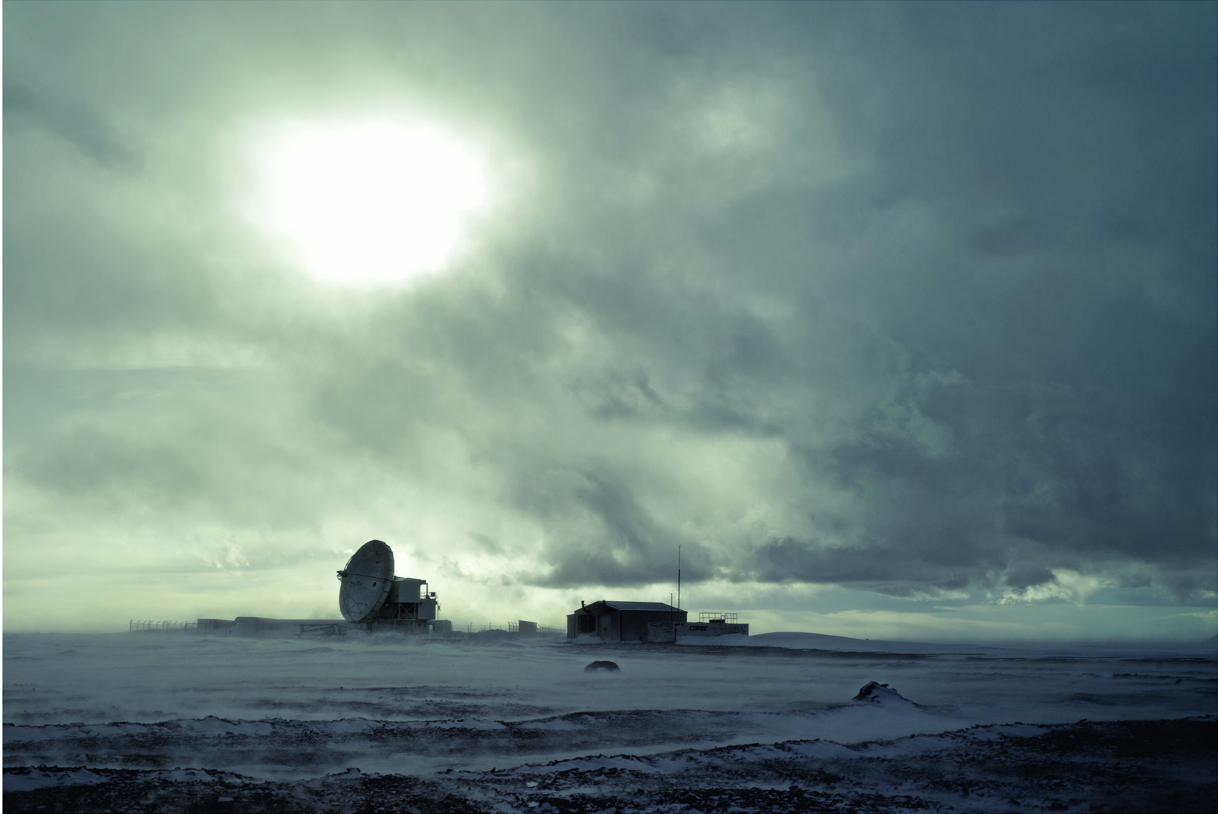 Storm in the high site