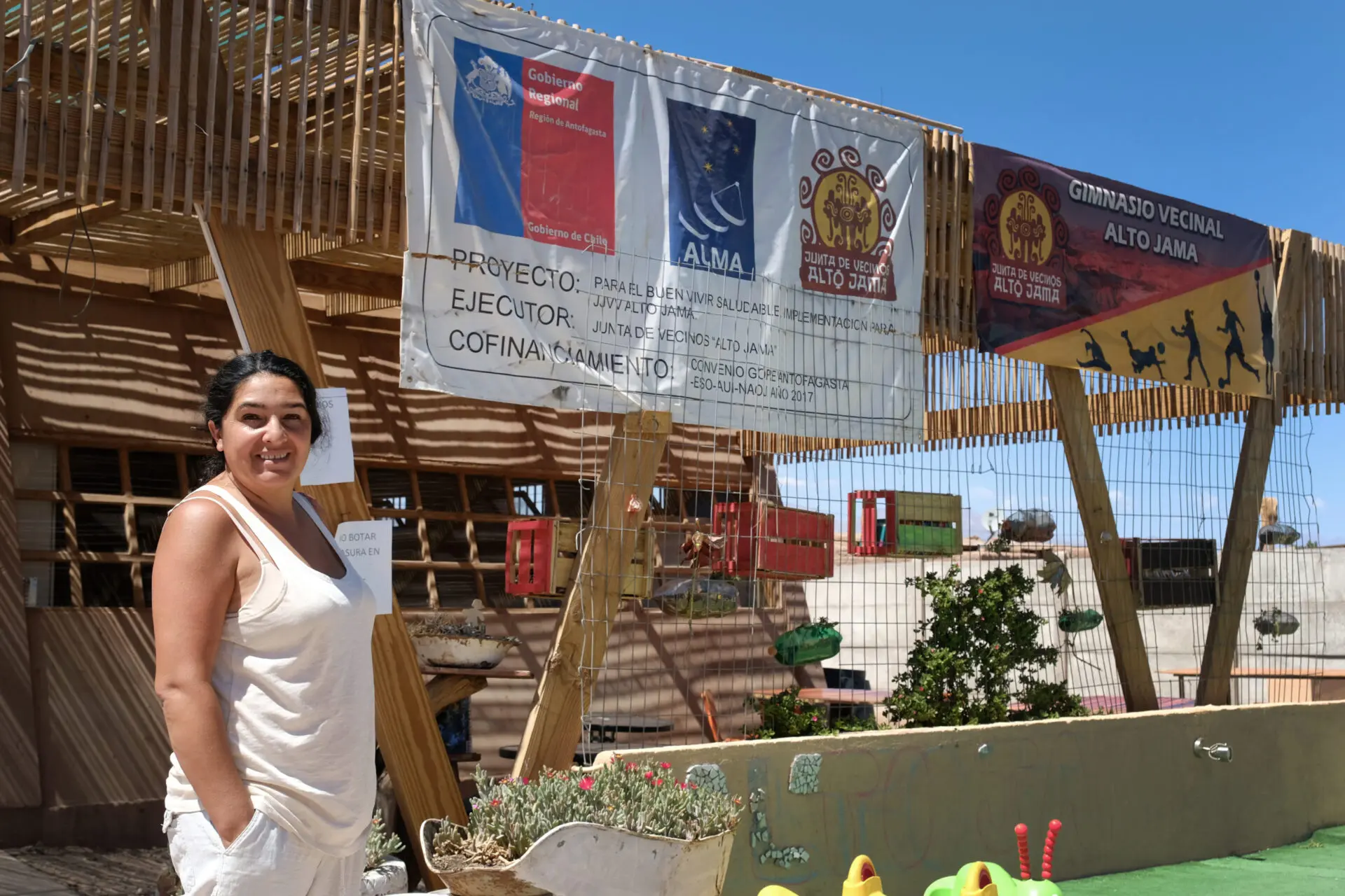 ALMA has maintained a close link with the Atacameño