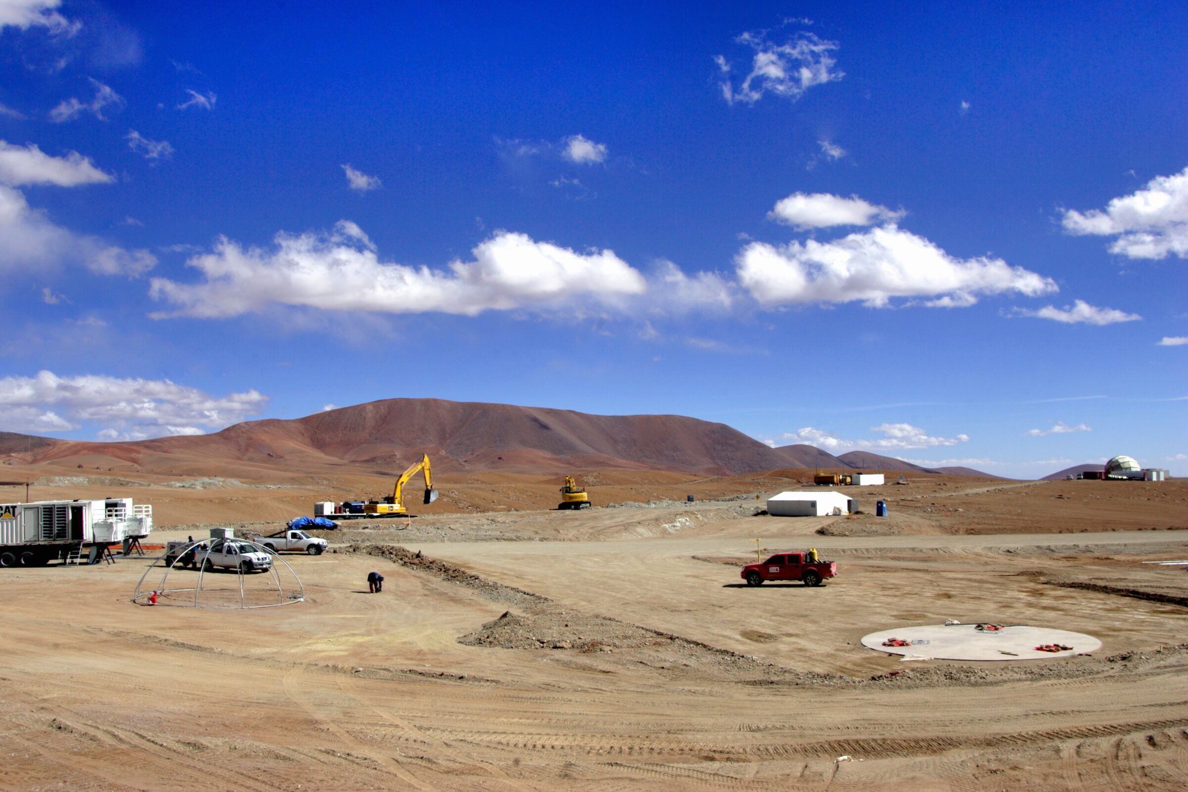 Comienzos de la construcción