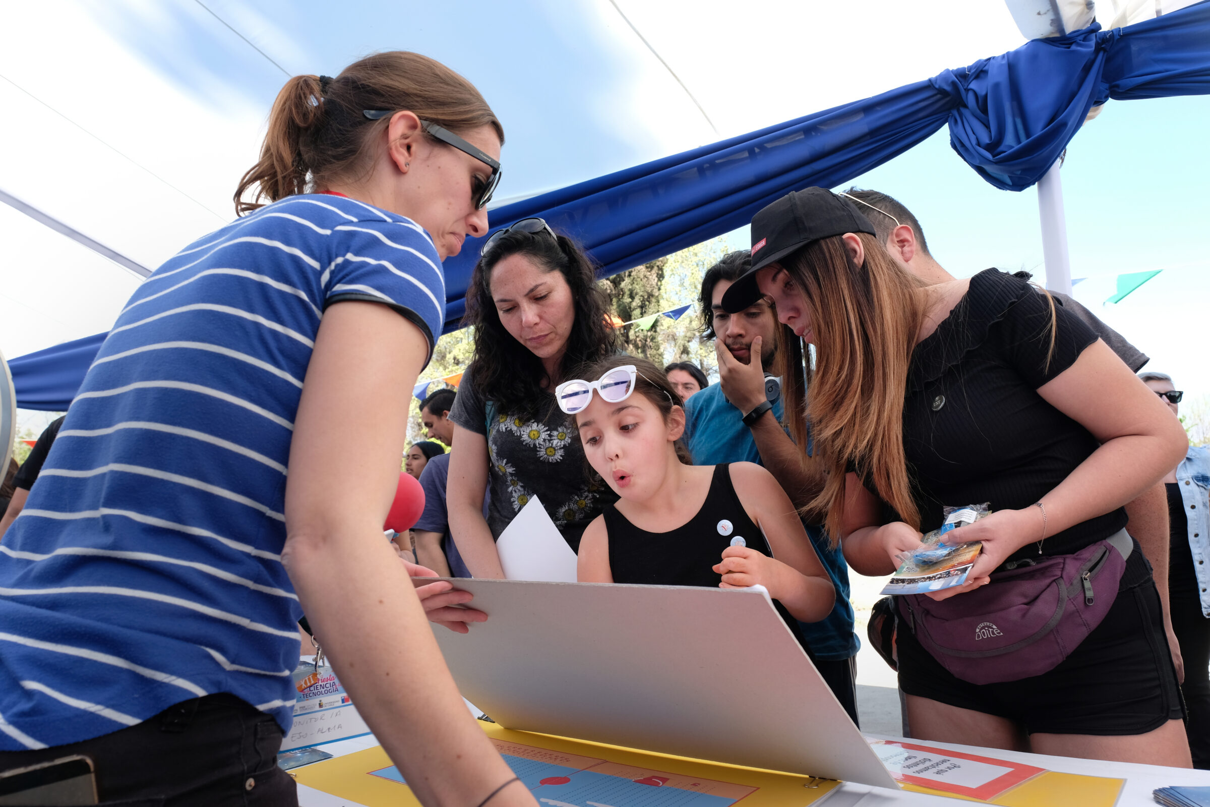 Todos sorprendidos con las maravillas de ALMA