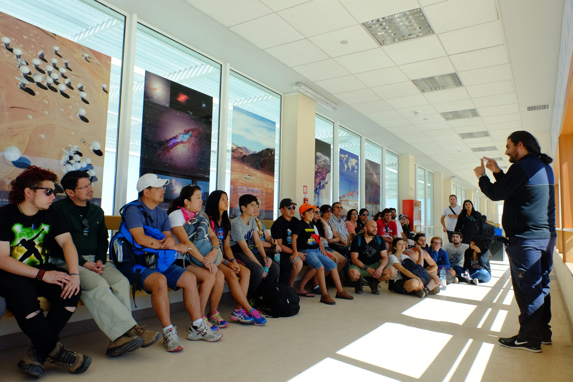 Visitantes públicos de ALMA