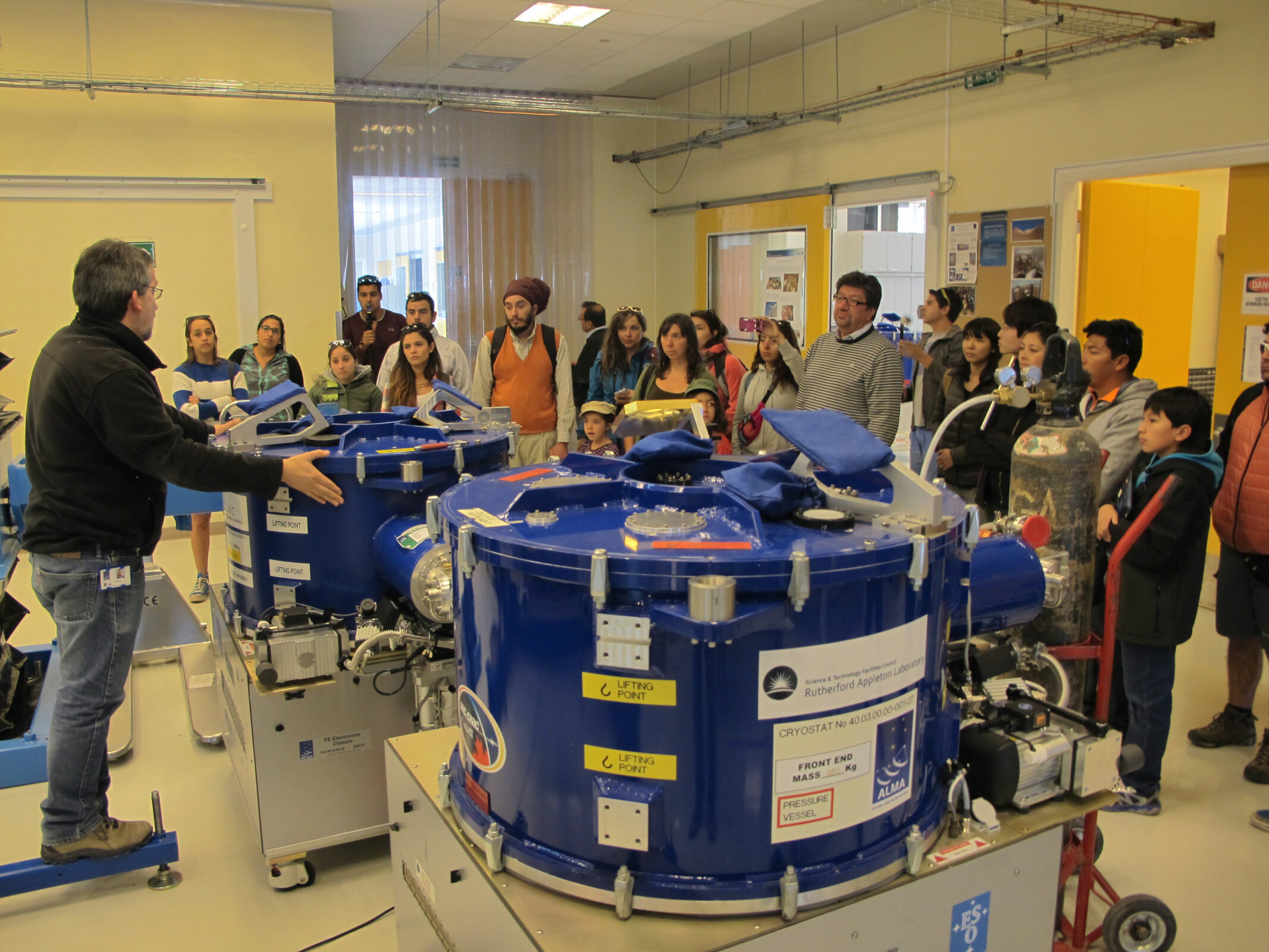 Visitantes públicos de ALMA