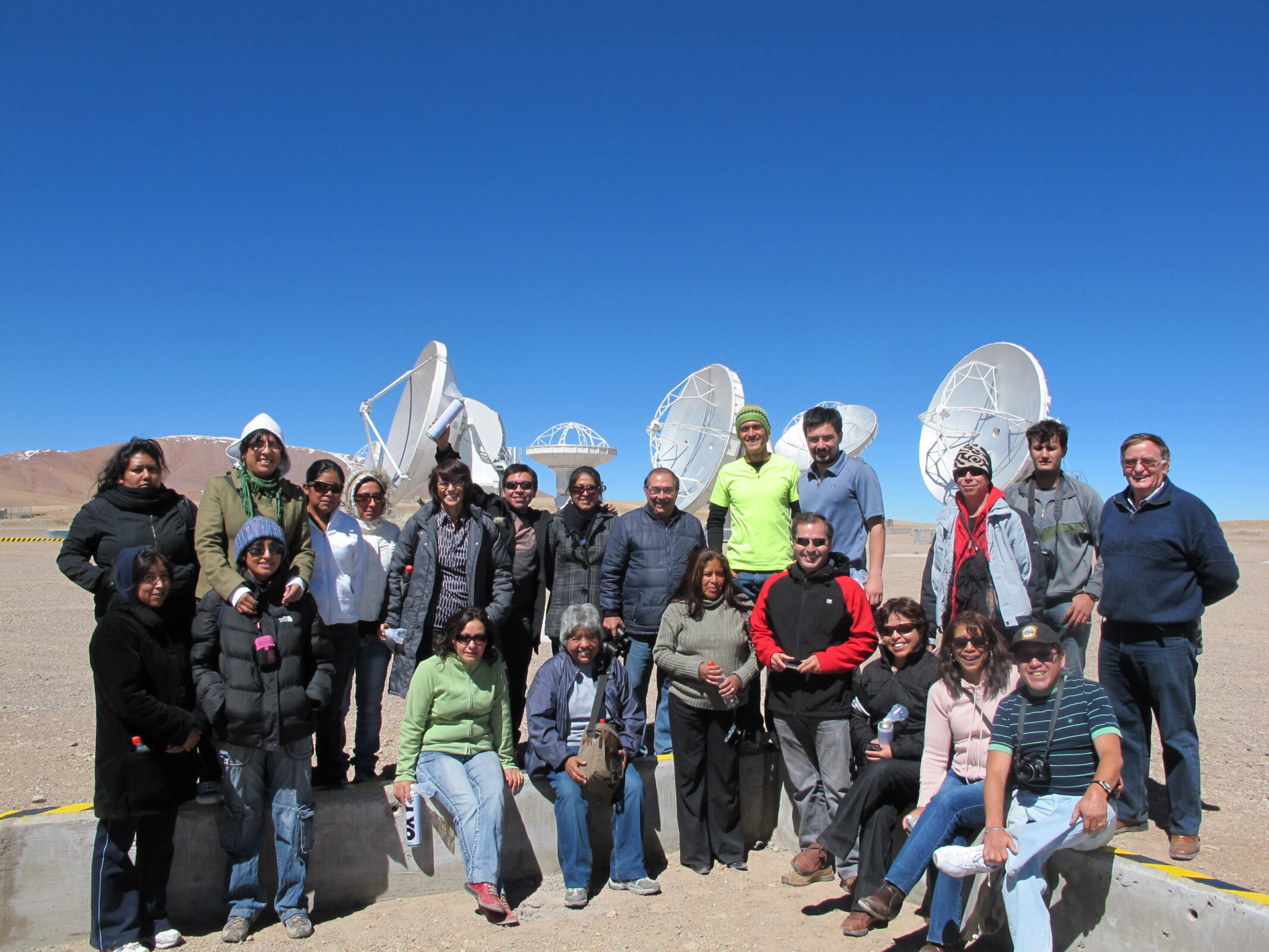 Visita de los profesores de la Escuela E-21 de Toconao